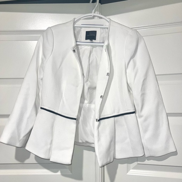 The Limited Jackets & Blazers - The Limited White Women's Jacket